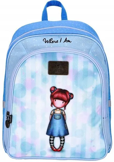 Rucsac Santoro Gorjuss - Where I Am, cu 2 compartimente, 12 l