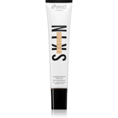 BPerfect Skin Fusion Skincare Infused Skin Tint make-up cu textura usoara pentru un look natural culoare 9 Light/Medium Warm Olive 30 ml