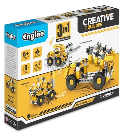 3 în 1 Engino Creative Builder - Camion basculant
