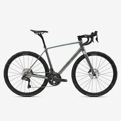 Bicicletă șosea Endurance Shimano Ultegra Di2, EDR CF ULTRA Verde Kaki