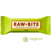 Baton Raw cu Limeta Picanta fara Zahar Adaugat si fara Gluten Ecologica/Bio 50g