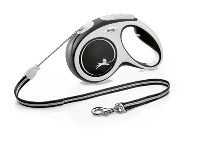 Flexi Lesa New Comfort Cord M 5 Negru