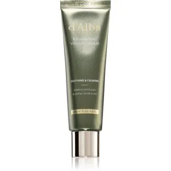 d'Alba Mild Skin Balancing Vegan Cream crema de fata hidratanta cu efect calmant