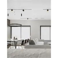 Sistem iluminat pe sina BREDA MAGNETIC Alama aurie & Nisipiu Negru Aluminiu 10W DC48V Ledteen 955Lm >90 3000K IP20 Zoomable 15-36°