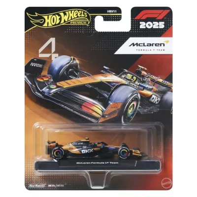 Masinuta Formula 1 Hot Wheels Premium Die-Cast 1:64 - Team McLaren Driver 2