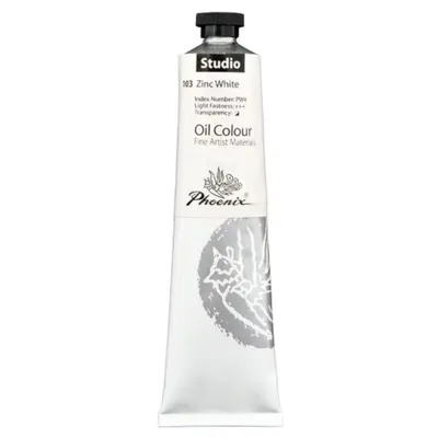 Set 2 x Culori in Ulei Artist Phoenix Zinc White 50 ml
