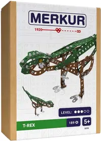 Constructor de metal Merkur - Tyranosaurus Rex, 189 piese