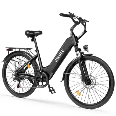 ESKUTE C202 Bicicletă electrică step-thru 26" Baterie 48V 17.5Ah