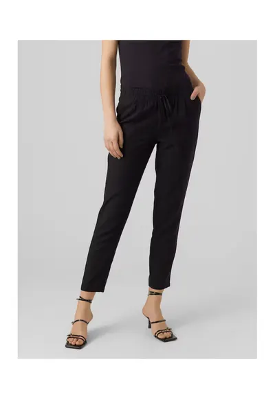 Pantaloni lungi dama - 7060 - Textil - Negru