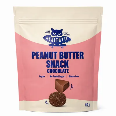 Mini Gustari cu Unt de Arahide si Ciocolata fara Zahar Adaugat 80g