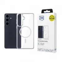 Husa MagSafe pentru Samsung Galaxy S26 Plus S947, 3MK, Armor MagCase, Transparenta