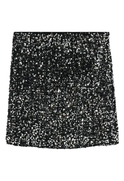 Fusta mini negru - femei