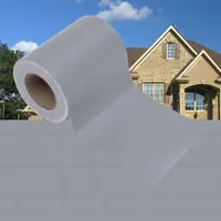 Gossi panou de intimitate gradina, gri deschis mat, 35 x 0,19 m, pvc