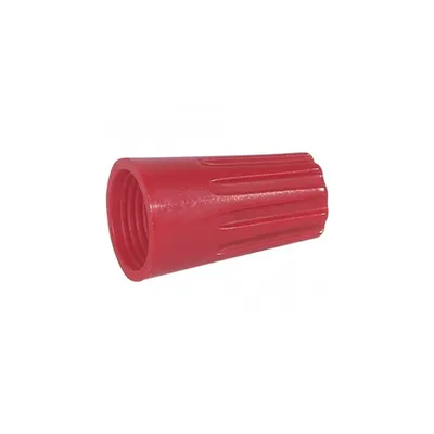 Connector cuout screw - Capvis cap - capacity 4 mm² - rosu - box