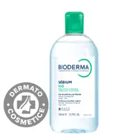 Apa micelara pentru ten gras si predispus la acnee Sebium H2O, 500ml, Bioderma