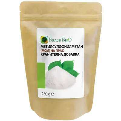Pudră de metilsulfonilmetan, 250 g, Balev Bio