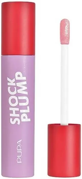 Pupa Luciu de buze Shock Plump, 004 Cherry Cola, 5 ml