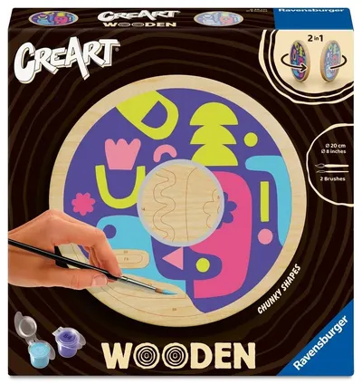 Set de pictat după numere Ravensburger CreArt Wooden - Figurine