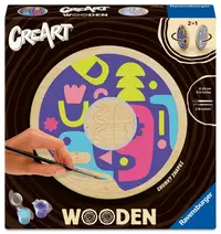 Set de pictat după numere Ravensburger CreArt Wooden - Figurine