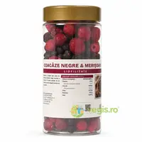Coacaze Negre si Merisoare Liofilizate 50g