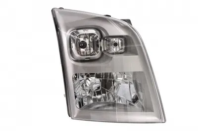 Far dreapta (H4, electric, cu motoras, fundal cromat) FORD TRANSIT, TRANSIT TOURNEO 2006-2014