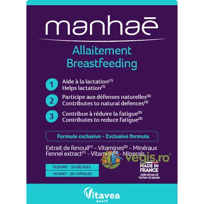 Allaitement (Alaptare) 20cps vegetale Vitavea