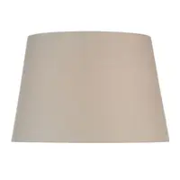 Abajur S1099 Cream Cotton Tapered Drum Shade 45cm