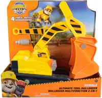 Set de joacă Spin Master Paw Patrol Rubble & Crew - Buldozerul cu unelte al lui Rubble