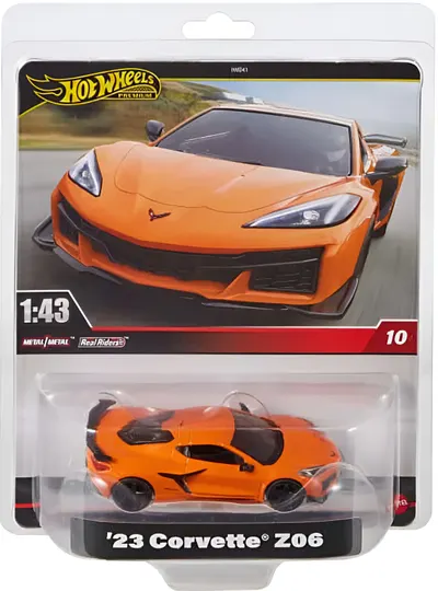 Mașinuță metalică Hot Wheels -'23 Corvette Z06, 1:43