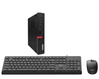 Calculator Second Hand Lenovo ThinkCentre M720q MiniPC, Intel Core i5-9400T 1.80 - 3.40GHz, 8GB DDR4, 256GB SSD NVMe + cadou tastatura si mouse OptimX Pro KM500