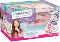 Set creativ Make it Real - Creează-ți brățări cu cutie de depozitare