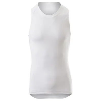 Tricou de corp ciclism fără mâneci Summerday Seamless alb