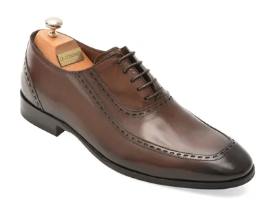 Pantofi eleganti LE COLONEL maro, 487113, din piele naturala