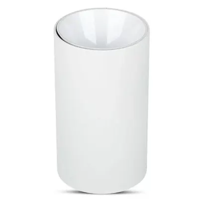 Corp iluminat rotund cu soclu GU10 - alb V-TAC SKU-8588