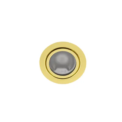 Spot Sim-5 Auriu 12v Bec Halogen Jc