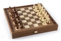 Set de șah, table și dame Manopoulos, 27 х 27 cm