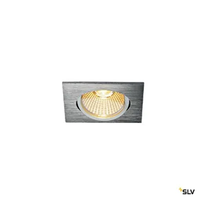 NEW TRIA 68 square 800lm 2700K 230V 38° Triac aluminiu