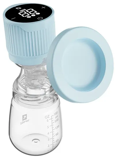 Pompă electrică de sân Lorelli Baby Care - Lila, albastru
