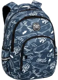 Ghiozdan școlar Cool Pack Basic Plus - Street Life, 27 l