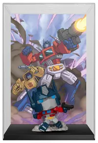 Figurină Funko POP! Comic Covers: Transformers X Magic The Gathering - Optimus Prime (Special Edition) #1110