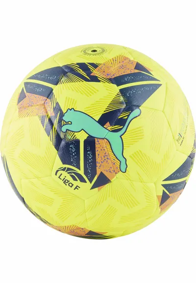 Fotbal hibrid Orbita Liga F PUMA Fluo Yellow Multicolor