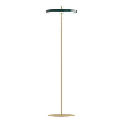 Lampadar verde închis LED cu intensitate reglabilă cu abajur din metal (înălțime 151 cm) Asteria Floor – UMAGE