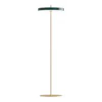 Lampadar verde închis LED cu intensitate reglabilă cu abajur din metal (înălțime 151 cm) Asteria Floor – UMAGE