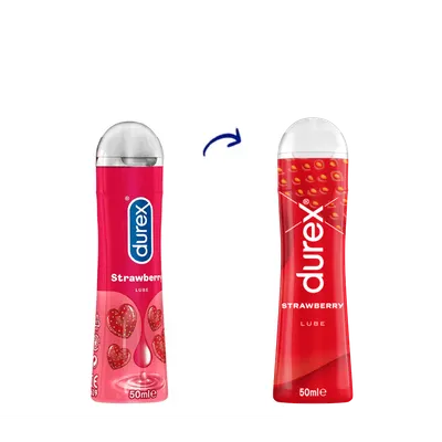 Lubrifiant Strawberry, 50ml, Durex Play