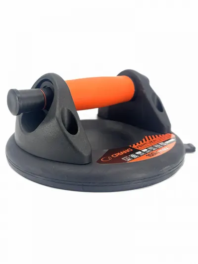 Ventuza Profesionala cu pompa de vid pentru manipulare placi rugoase sau fine Ø200mm, 150kg - CNO-CV200