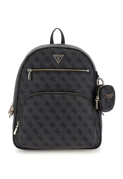 Rucsac cu model monograma Power Play II - Gri antracit
