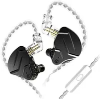 Căști cu microfon KZ – ZSN PRO X, negre