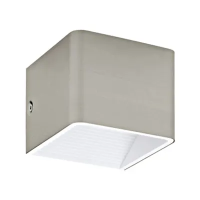 Wall luminaire Sania 3 5W 3000K nickel-matt/white IP20