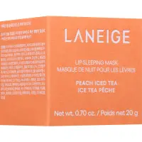 LANEIGE Lip Sleeping Mask masca de noapte cu efect de regenerare de buze culoare Peach Iced Tea 20 g