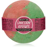 Beauty Jar Unicorn Kisses bombă de baie cu aroma de capsuni 150 g
